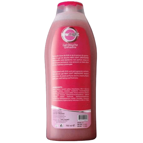 New Light Grenadine Gel Douche 750ml