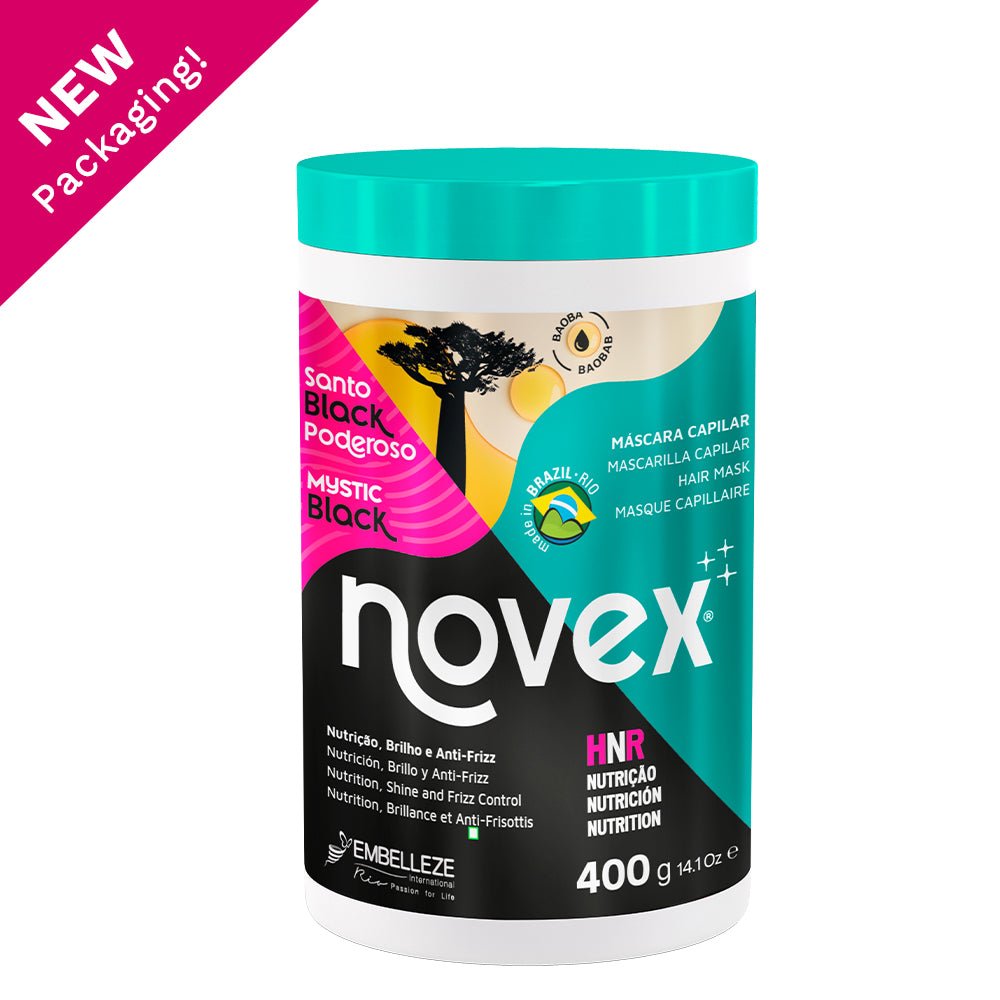 Novex Santo Black/Mystic Deep Hair Mask 400g - gtworld.de