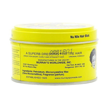 Nu Nile Hair Slick Dressing Pomade 88Ml