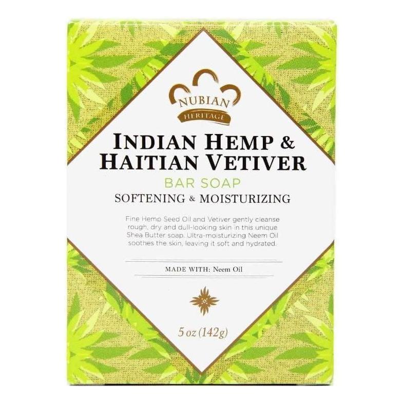 Nubian Indian Hemp &amp; Haitian Vetiver Soap 142g - Gtworld.de