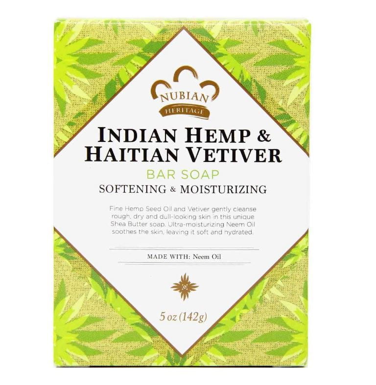 Nubian Indian Hemp &amp; Haitian Vetiver Soap 142g