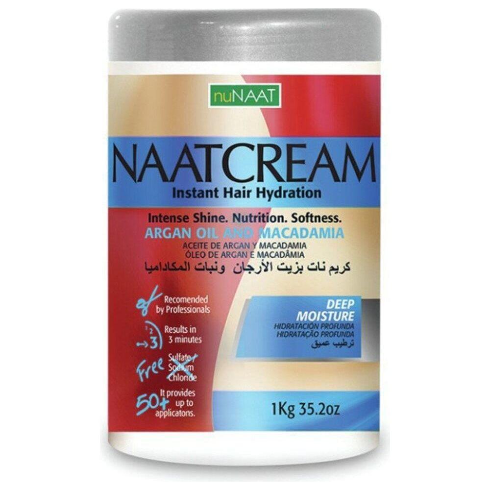 NuNaat Cream Instant Hair Hydration Argan Oil &amp; Macadamia 1kg - Gtworld.de