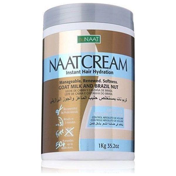 NuNaat Cream Instant Hair Hydration Goat Milk &amp; Brazil Nut 1kg - Gtworld.de