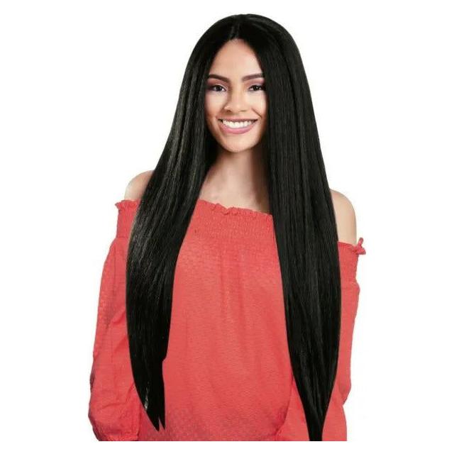 Obsession Lace Front Human Hair Fusion Natural Texture Wave Wig - Ayleen