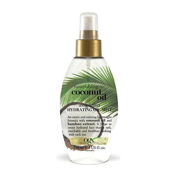 OGX Nourishing Coconut Oil Weightless Hydrating Oil Mist Spray 118ml