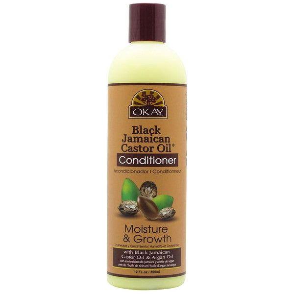 Okay Black Jamaican Castor Oil Conditioner Moisture and Growth 355ml