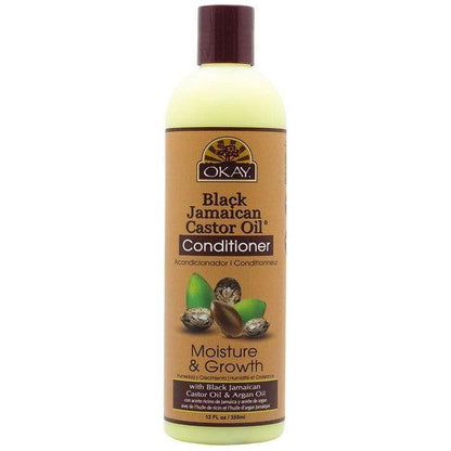 Okay Black Jamaican Castor Oil Conditioner Moisture and Growth 355ml