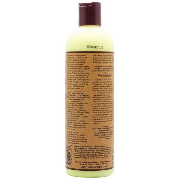 Okay Black Jamaican Castor Oil Conditioner Moisture and Growth 355ml