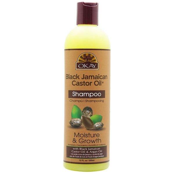 Okay Black Jamaican Castor Oil Shampoo Moisture and Growth 355ml