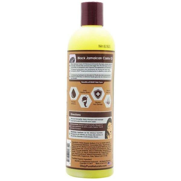 Okay Black Jamaican Castor Oil Shampoo Moisture and Growth 355ml