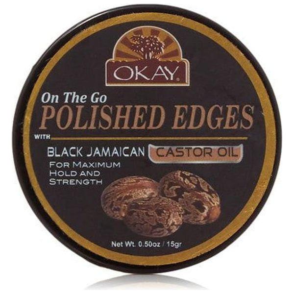 Okay Polished Edges Black Jamaican Castor Oil 15g