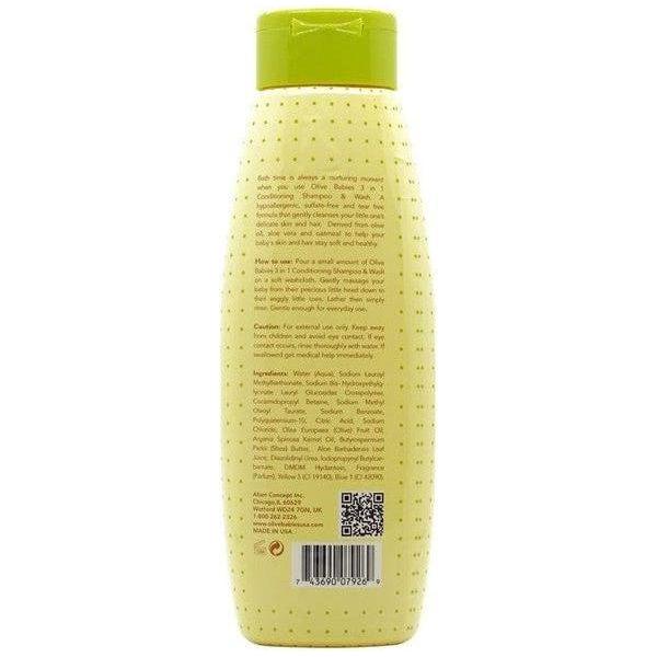 Olive Babies 3 in 1 Conditioning Shampoo &amp; Body Wash 414ml - Gtworld.de