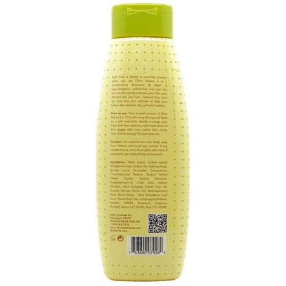 Olive Babies 3 in 1 Conditioning Shampoo &amp; Body Wash 414ml