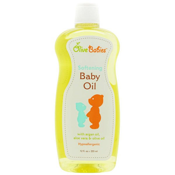 Olive Babies Softening Baby Oil 355ml