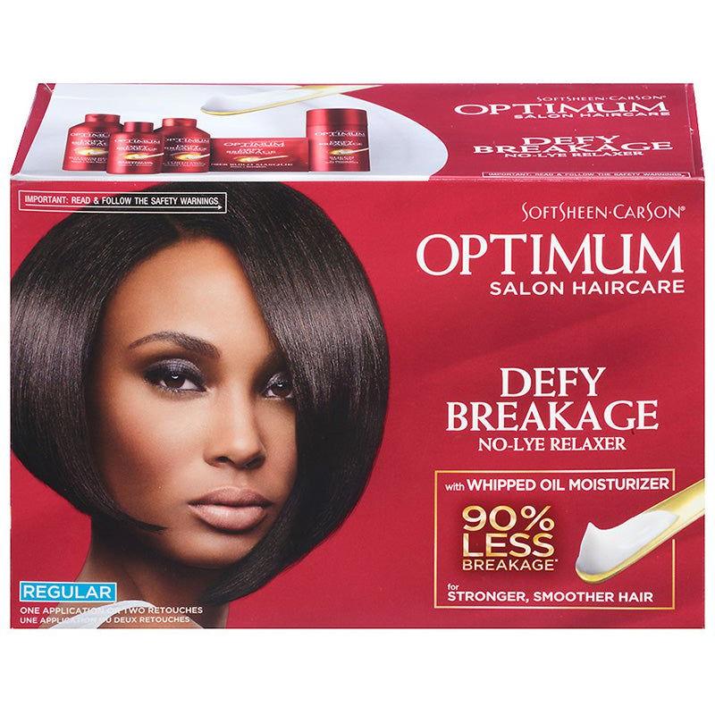 SoftSheen Carson Optimum Care Salon Collection No Lye Relaxer 1 Application, Regular