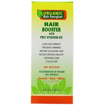 Organic Hair Energizer Hair Booster with Pro Vitamin B5 177ml