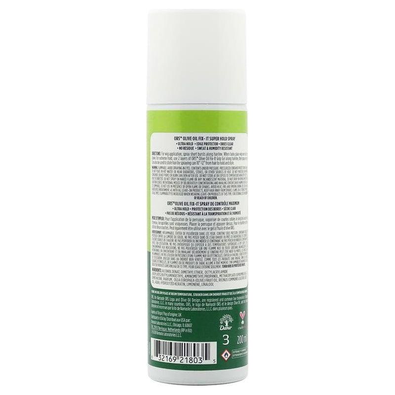 ORS Olive Oil Fix - It Super Hold Spray with Castor Oil 200ml - Gtworld.de