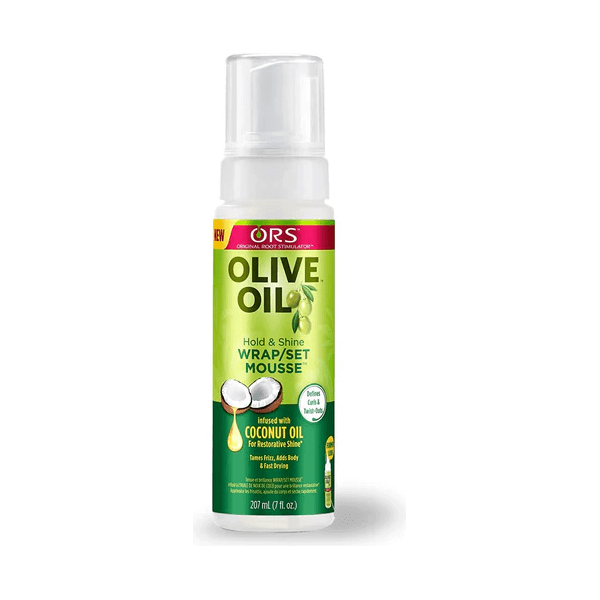 ORS Olive Oil Hold &amp; Shine Wrap/Set Mousse Coconut Oil 7oz / 207ml - Gtworld.de