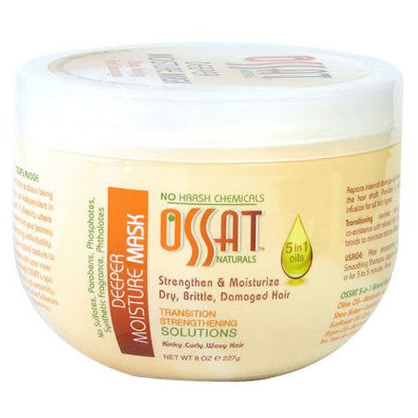 Ossat Deeper Moisture Mask Strengthen &amp; Moisturize Dry, Brittle Damaged Hair 227