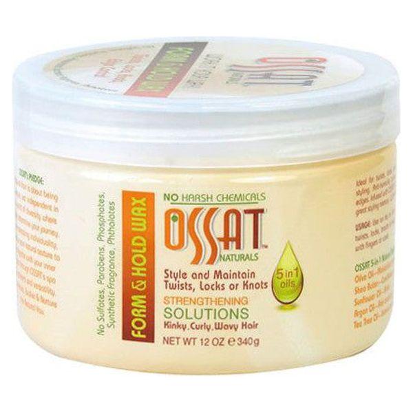 Ossat Natural Form &amp; Hold Wax 12oz