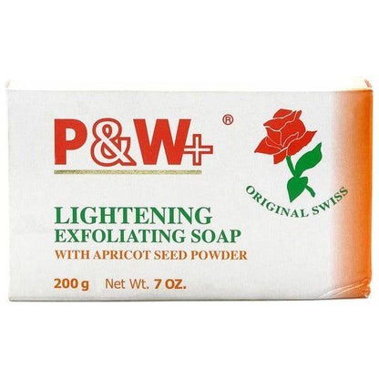 P&amp;W Lightening Exfoliating Soap With Apricot Seed Powder 200G