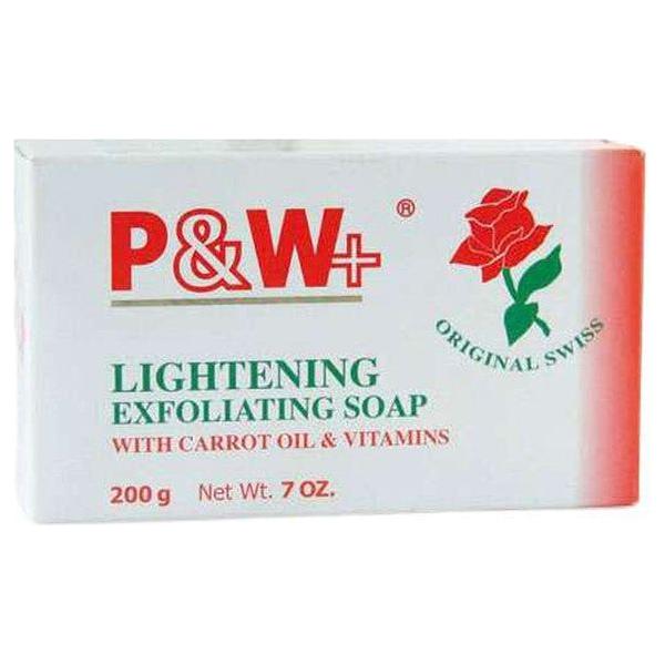 P&amp;W Lightening Exfoliating Soap With Carrot Oil And Vitamins 200G