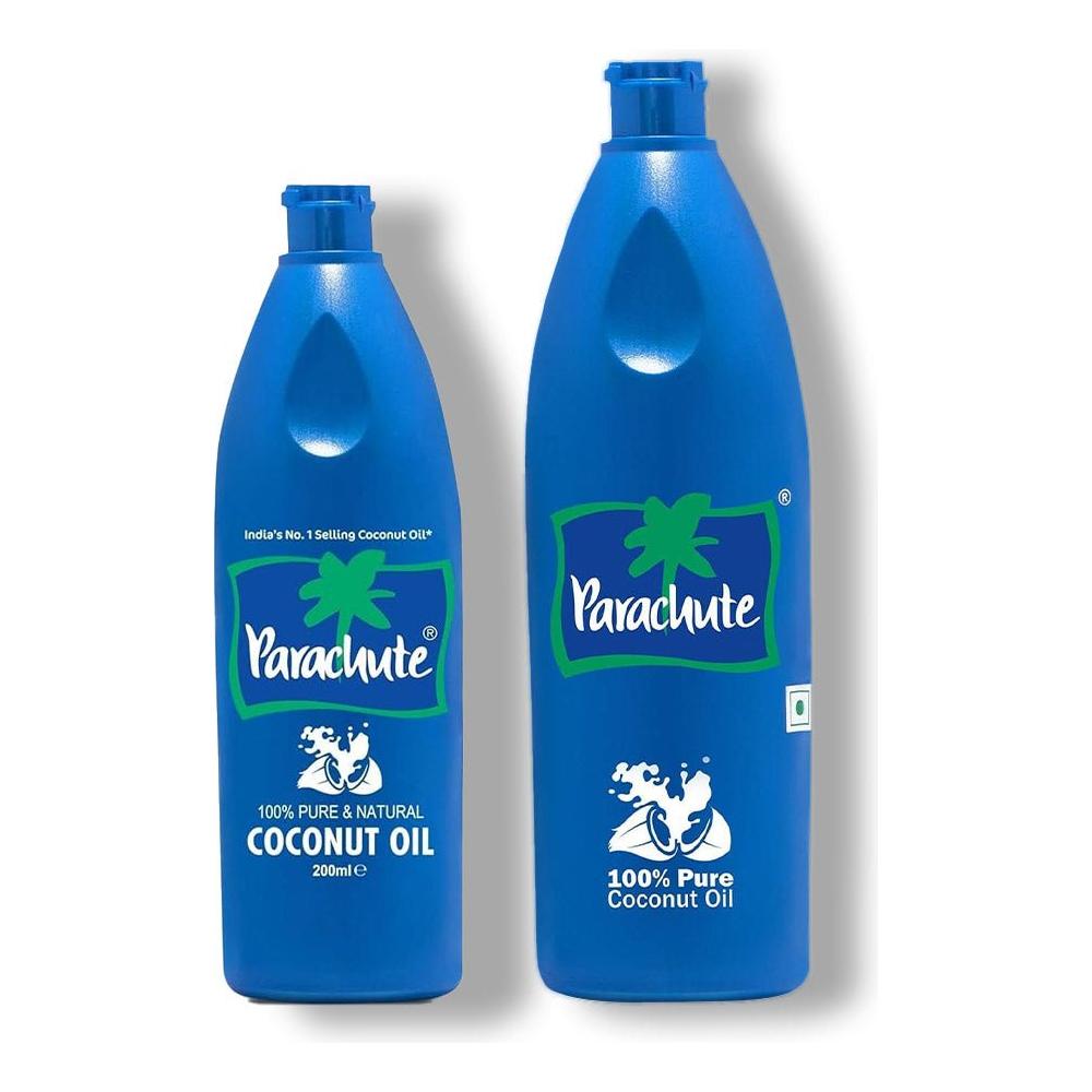 Parachute 100% Pure Coconut Oil - 500ml / 200ml - gtworld.de
