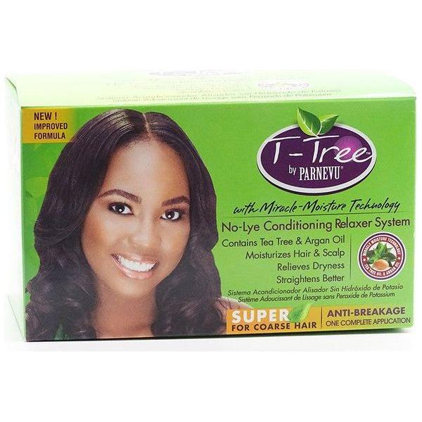 Parnevu T-Tree No-Lye Conditioning Relaxer System Super