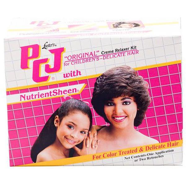 PCJ ORIGINAL Cream Relaxer Kit for Children, Regular