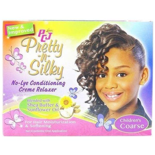 PCJ Pretty n Silky No - Lye Conditioning Creme Relaxer, Children&