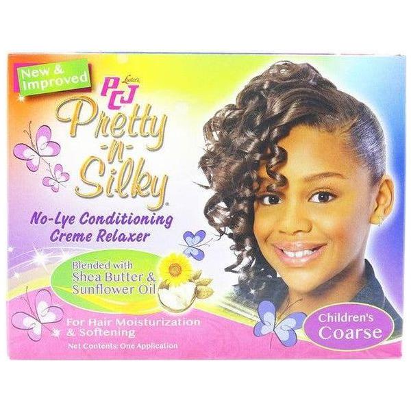 PCJ Pretty n Silky No - Lye Conditioning Creme Relaxer, Children&