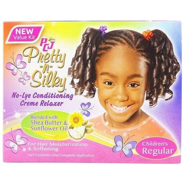 PCJ Pretty n Silky No lye Conditioning Creme Relaxer, Children&