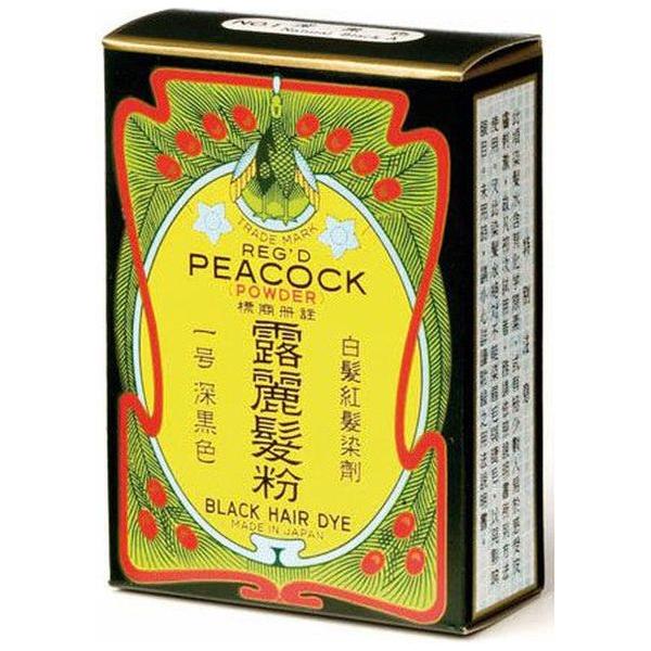 Peacock Hair Dye Powder Natural Black 6G