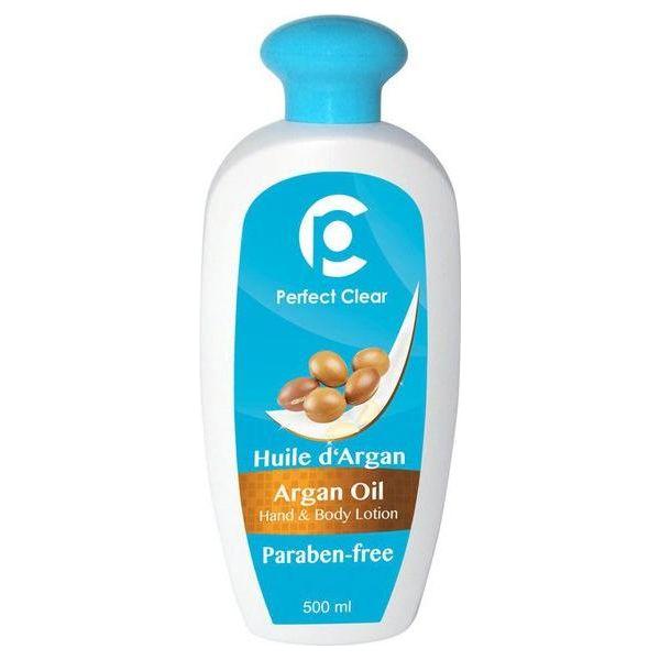 Perfect Clear Argan Oil Hand &amp; Body Lotion, Paraben free 500ml - Gtworld.de