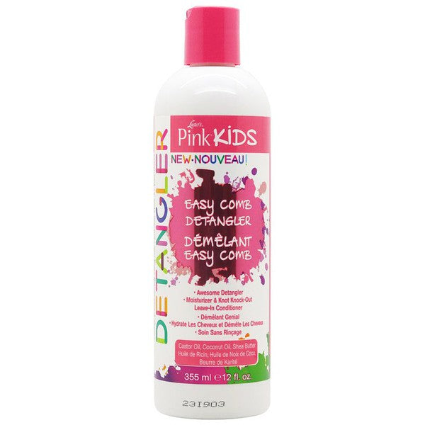 Pink Kids Easy Comb Detangler 355ml