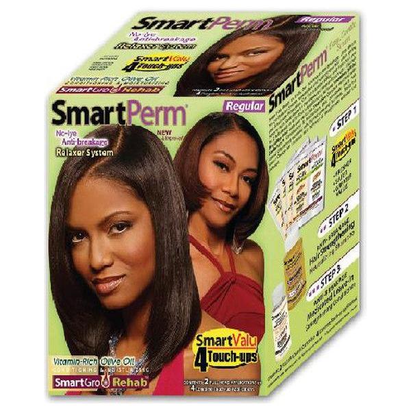 Profectiv SmartPerm No-Lye Relaxer Kit Regular 4 Touch-Ups