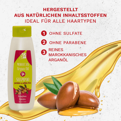 Profix Marokkanisches Arganöl Shampoo Paraben &amp; Sulfat frei 414ml - Gtworld.de