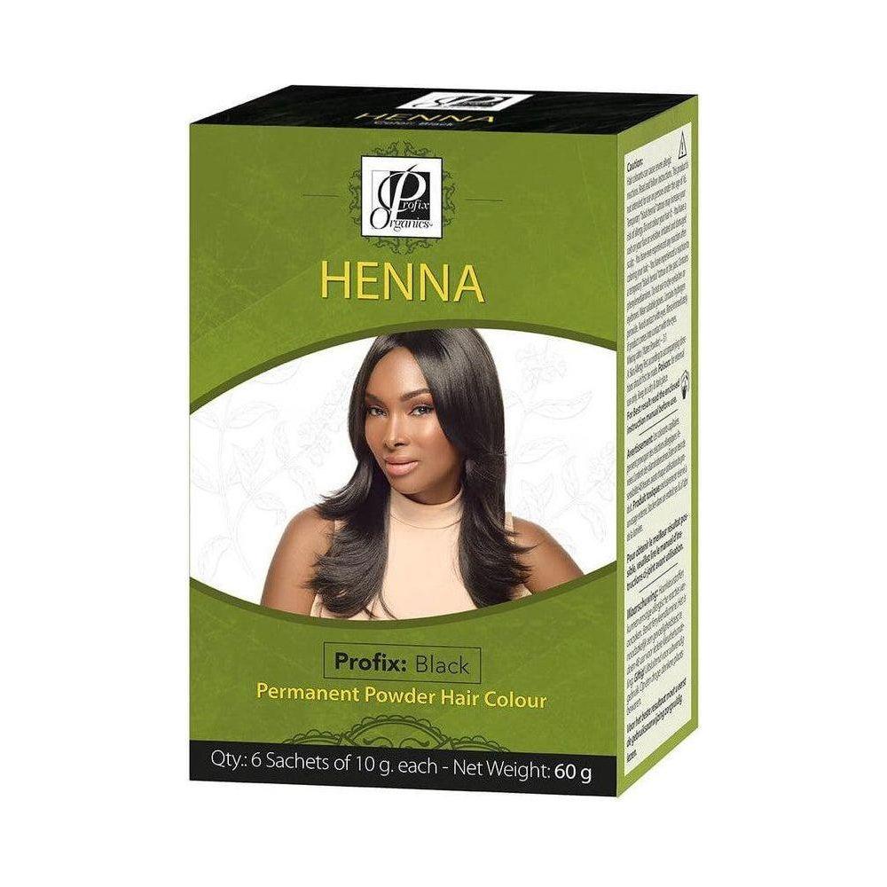 Profix Organics Henna Permanent Powder Hair Colour 60g - Gtworld.de