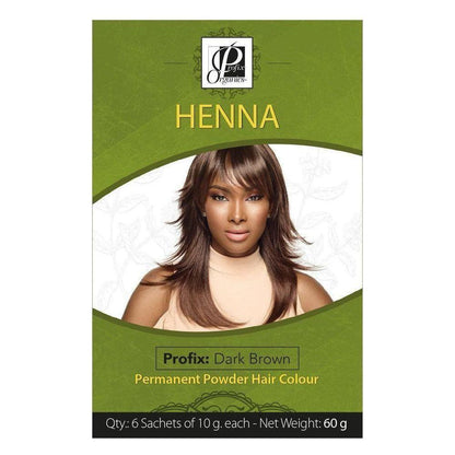 Profix Organics Henna Permanent Powder Hair Colour 60g - Gtworld.de