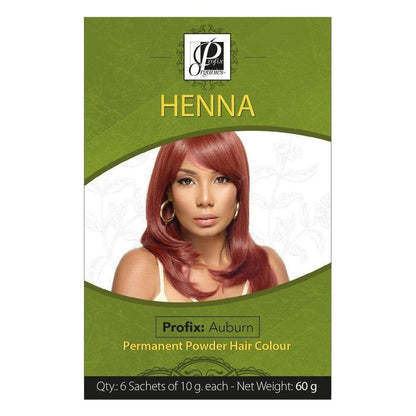 Profix Organics Henna Permanent Powder Hair Colour 60g - Gtworld.de