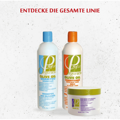 Profix Organics Olive Oil Conditioner with Aloe Vera 474ml - Gtworld.de