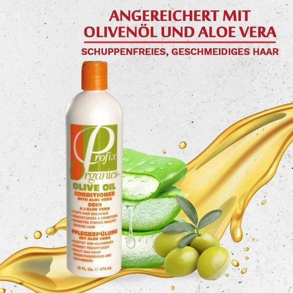 Profix Organics Olive Oil Conditioner with Aloe Vera 474ml - Gtworld.de