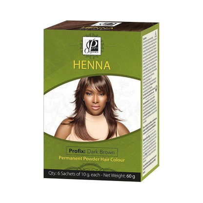 Profix Organics Henna Permanent Powder Hair Colour 60g