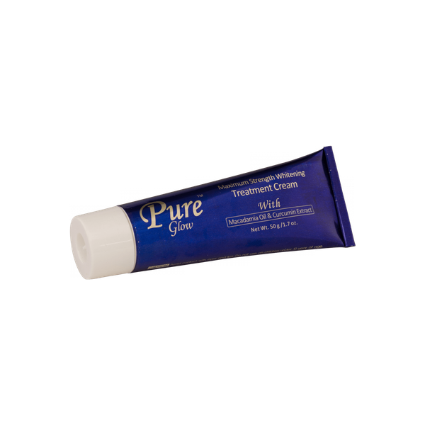 Pure Glow Maximum Strength Whitening Treatment Cream with Macadamia Oil &amp; Curcumin Extract