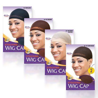 Qfitt Stocking Wig Cap (2pcs) - gtworld.de