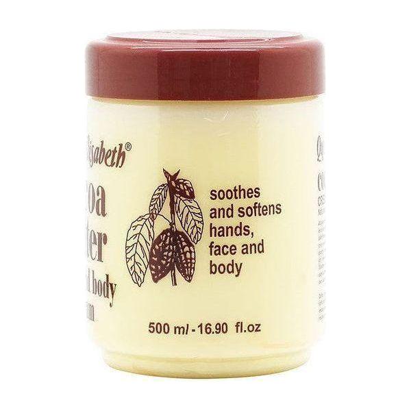 Queen Elisabeth Cocoa Butter Hand and Body Cream 500 ml - gtworld.de