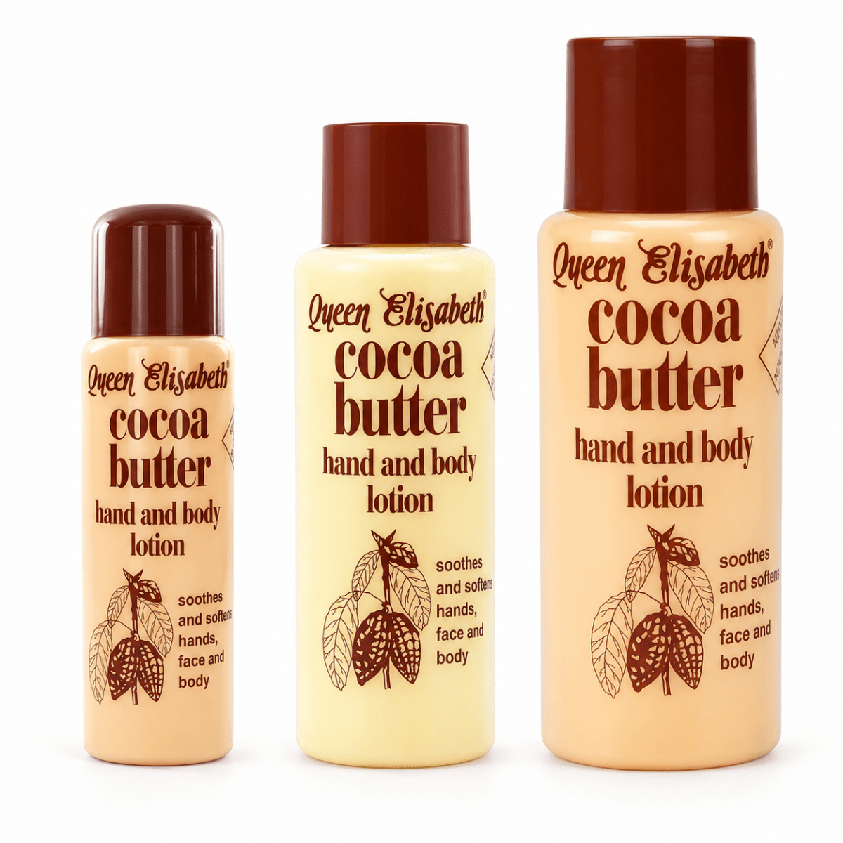 Queen Elisabeth Cocoa Butter Hand and Body Lotion (250/400/800)ml - gtworld.de