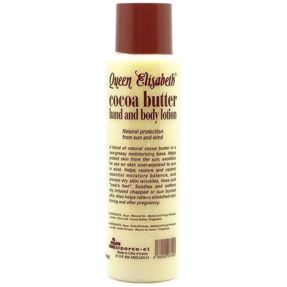 Queen Elisabeth Cocoa Butter Hand and Body Lotion 400ml - Gtworld.de