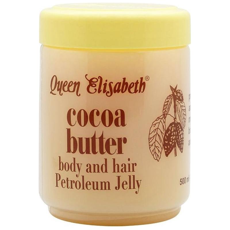 Queen Elisabeth Cocoabutter Body and Hair Petroleum Jelly 500ml - Gtworld.de