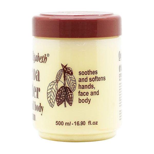 Queen Elisabeth Cocoa Butter Hand and Body Cream 500 ml